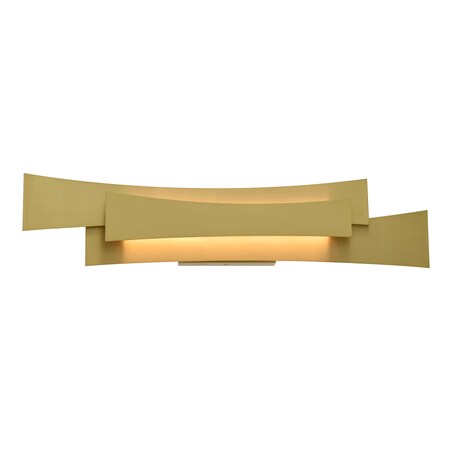 Cwi Lighting Candora Integrated LED Brass Vanity Light 1698W24-624